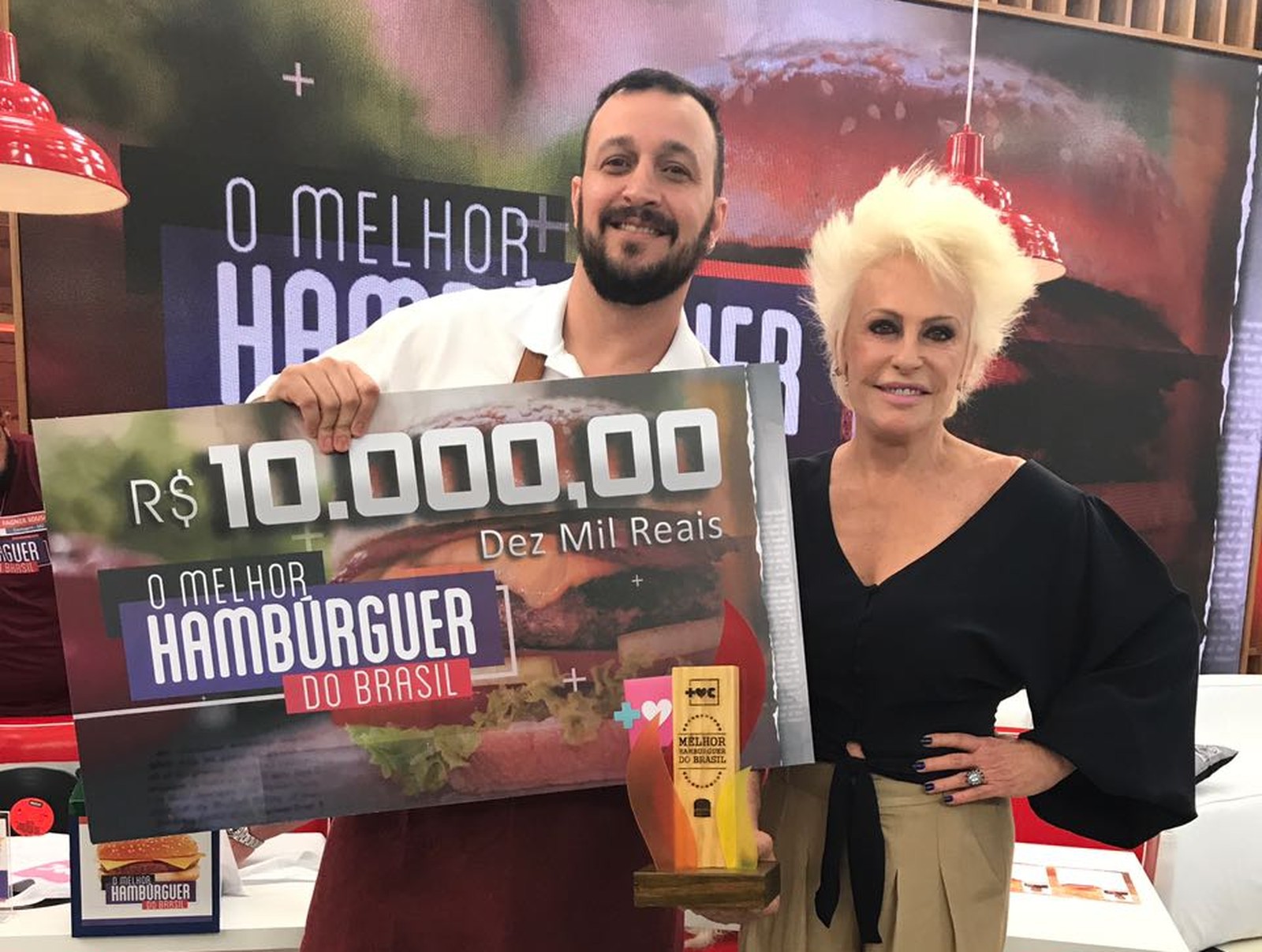 Fernando Russell e Ana Maria Braga