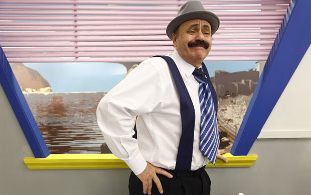 Ator e comediante fez o público sorrir (Divulgação/TV Record)