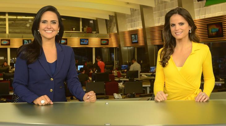 Carla Cecato e Roberta Piza no Fala Brasil
