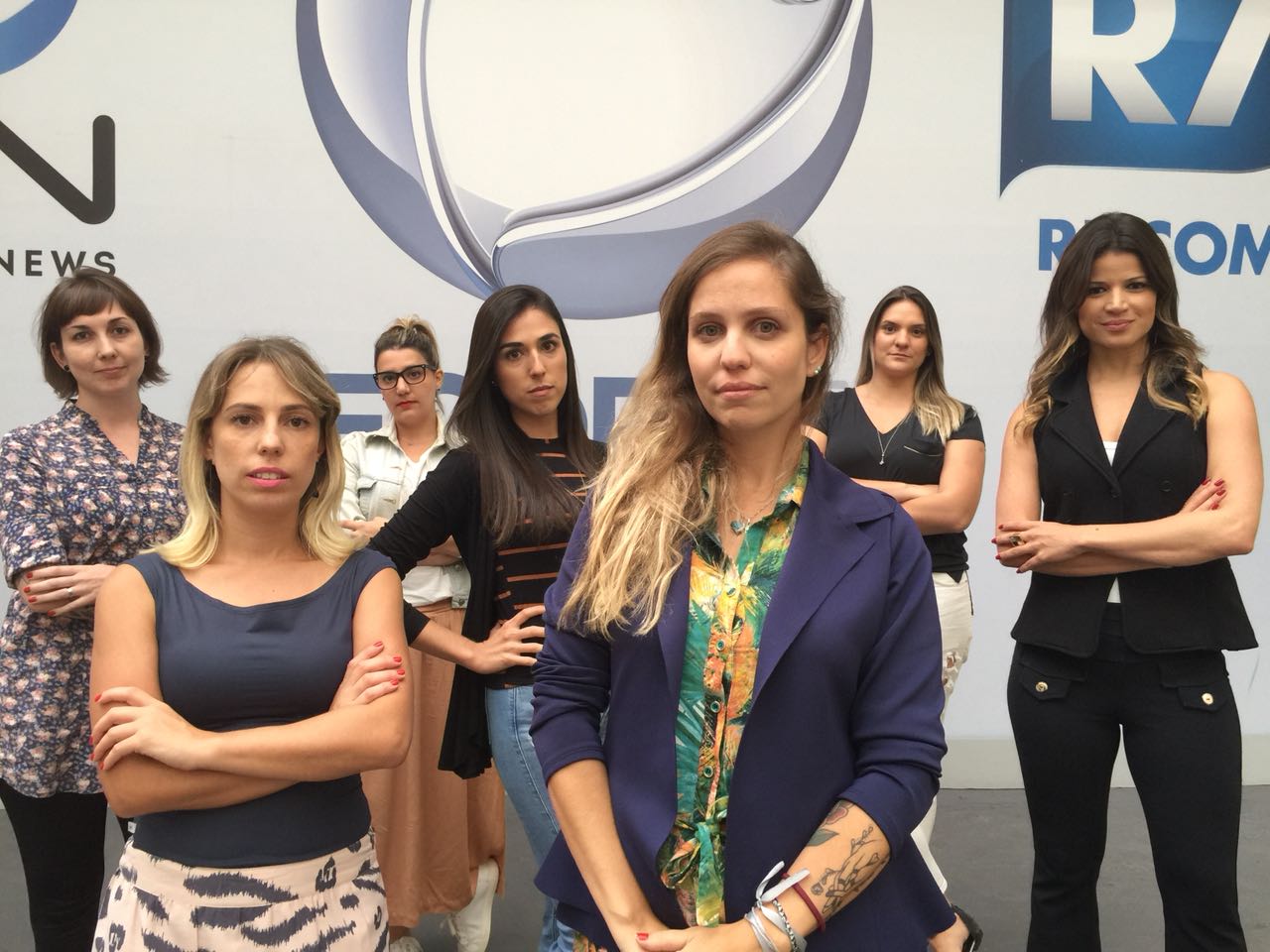 Equipe Feminina do programa Câmera Record 