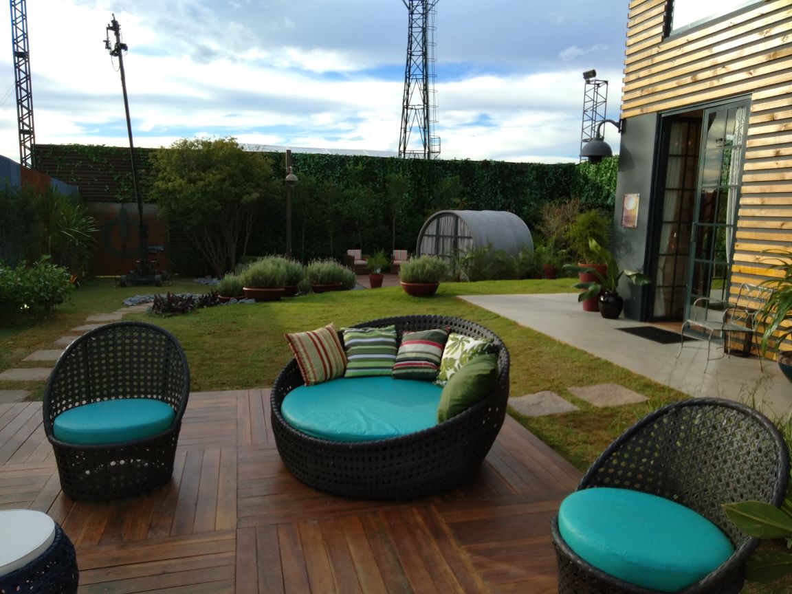 Área externa da casa do Power Couple (Divulgação: Foto/Cadu Safner)