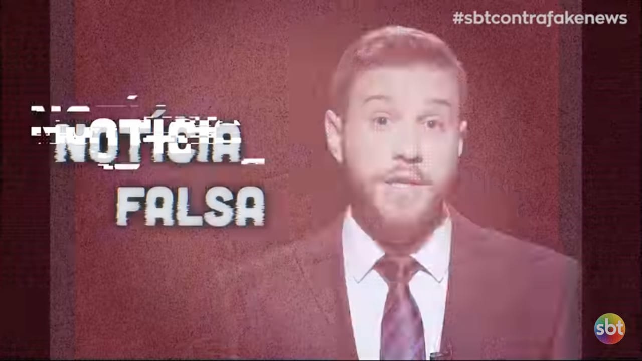 Cassius Zeilmann participa de camapnha do SBT contra Fake News