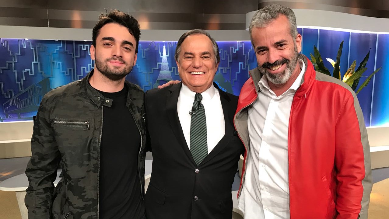 Fabrizio Pomelli e Paulo Pomelli no Programa Todo Seu