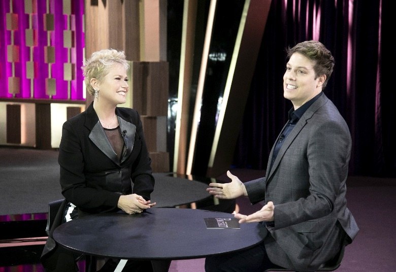 Xuxa participa do Programa do Porchat