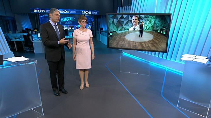 Fantástico é apresentado por Bonner e Renata Lo Prete
