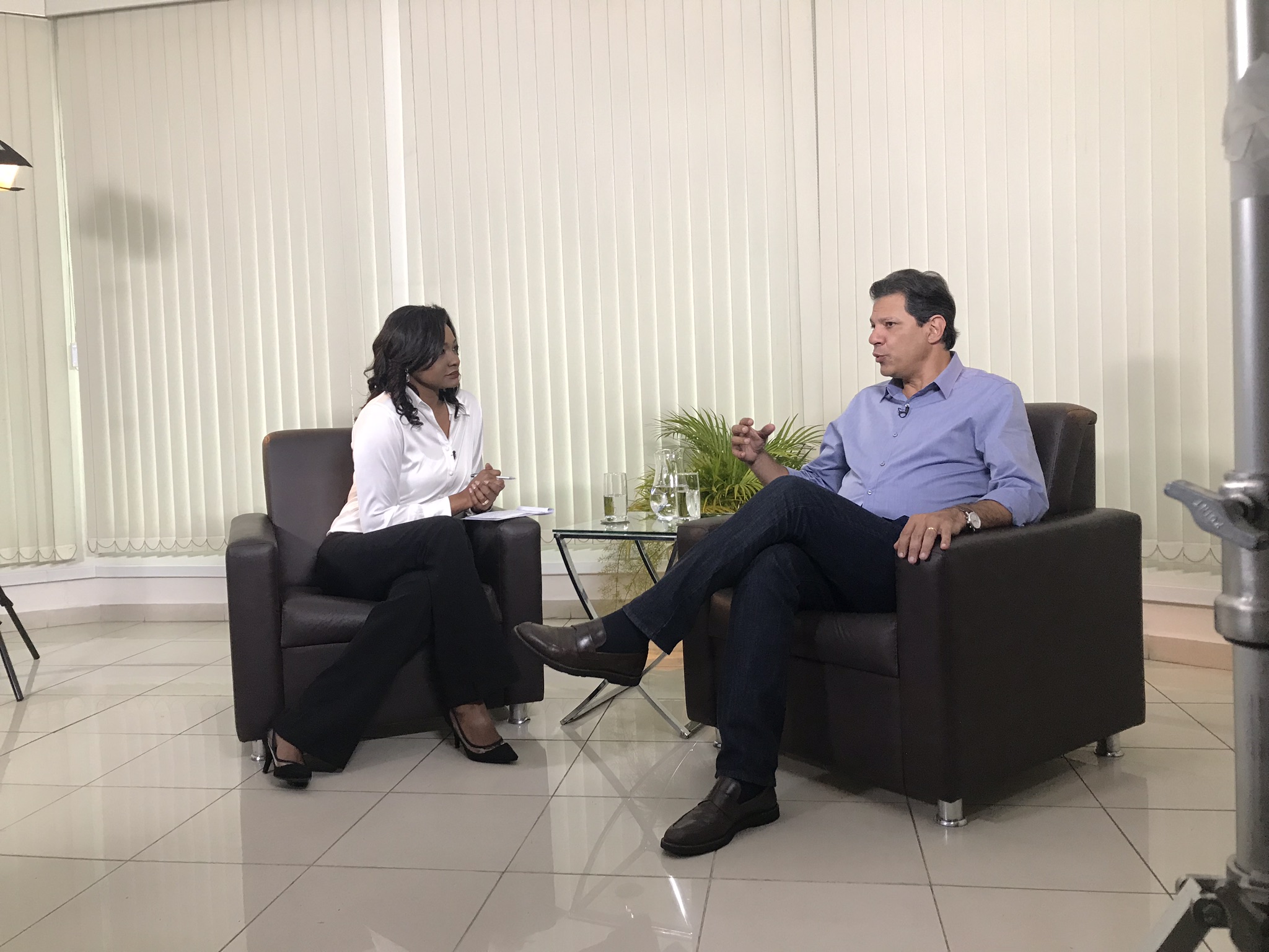 Joyce Ribeiro entrevista Fernando Haddad