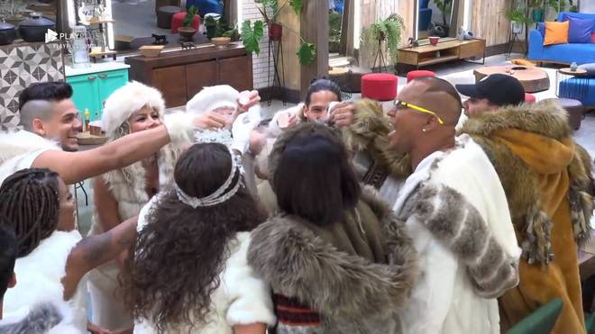 Peões festa Gelo