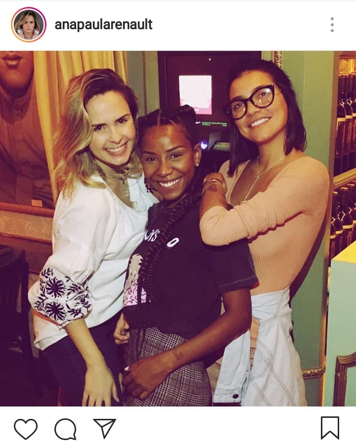 Ana Paula, Luane Dias e Gabi Prado