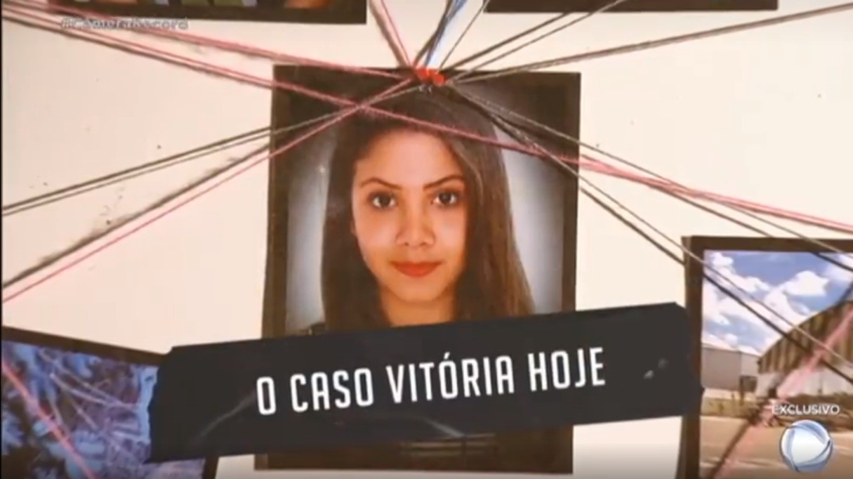 Câmera Record aborda caso VitóriaCâmera Record aborda caso Vitória