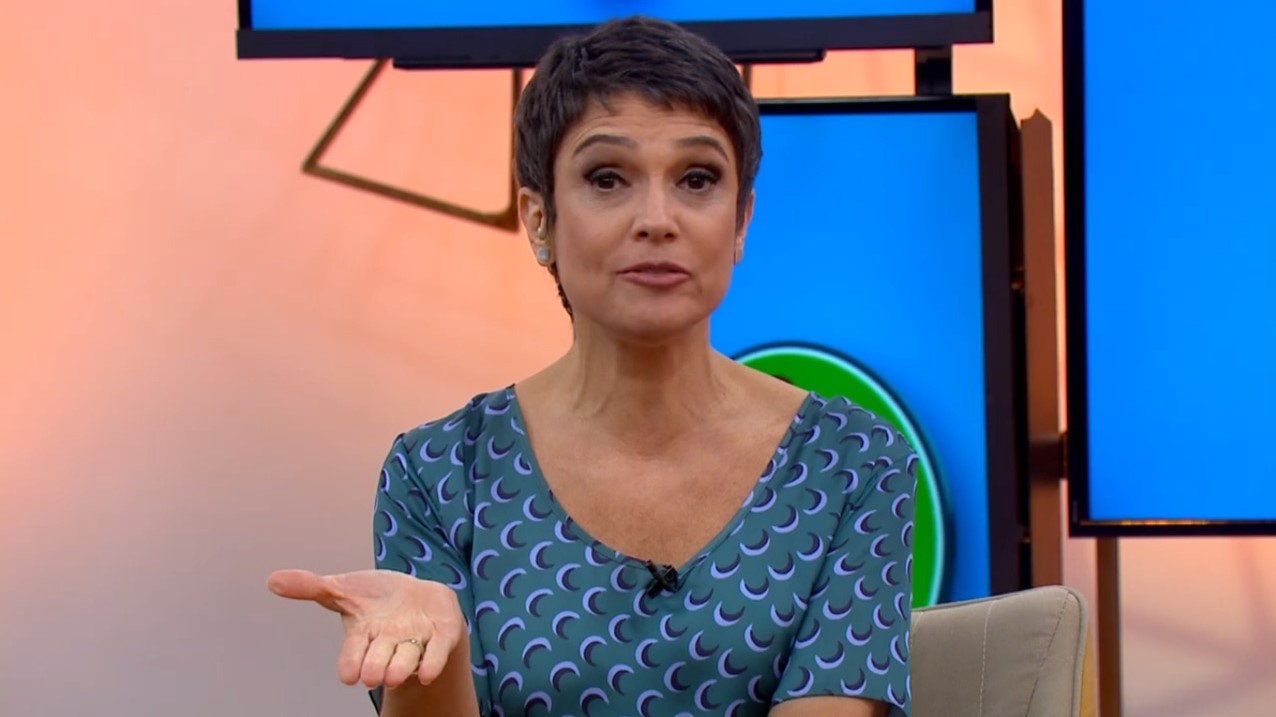 Sandra Annenberg apresenta o programa Como Será?