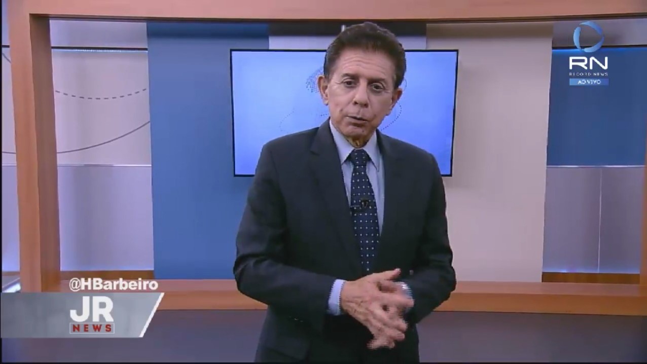 Jornal da Record News com Heródoto Barbeiro