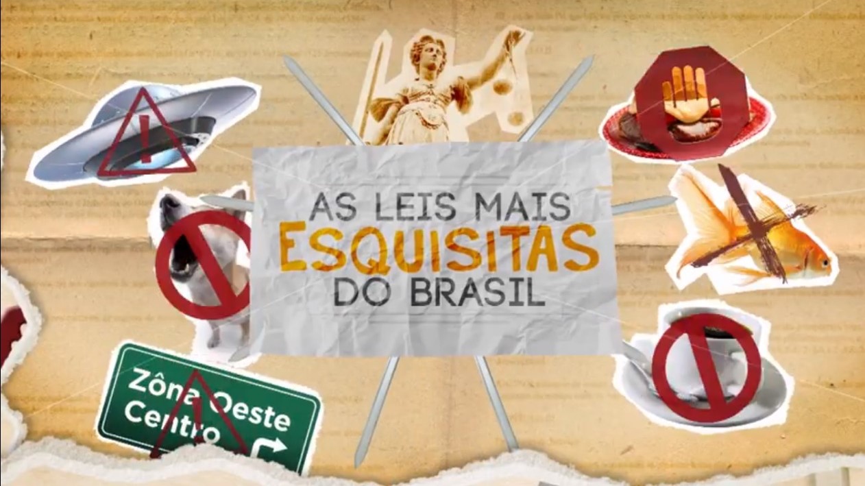 Câmera Record mostra as leis mais esquisitas do Brasil