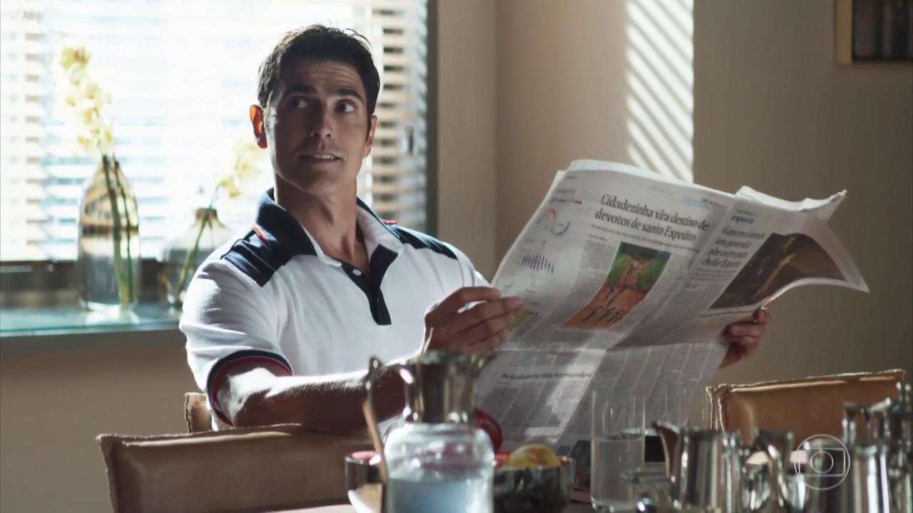 Régis (Reynaldo Gianecchini) em A Dona do Pedaço