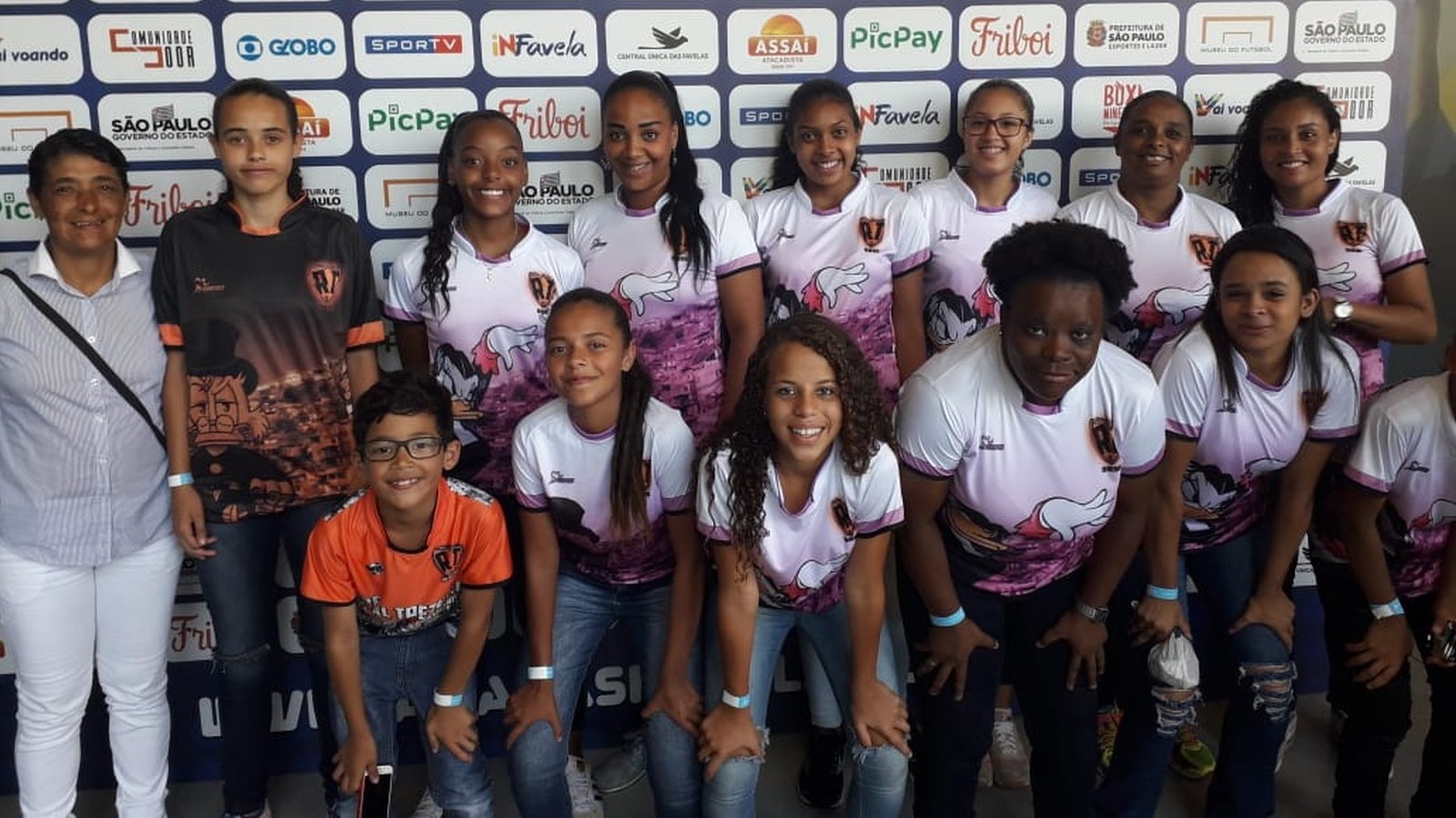 Participantes da Taça das Favelas