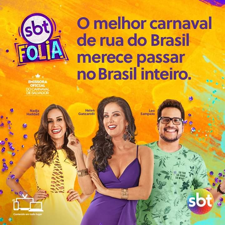 SBT divulga SBT Folia 2020 para agencias de publicidade (Divulgação)