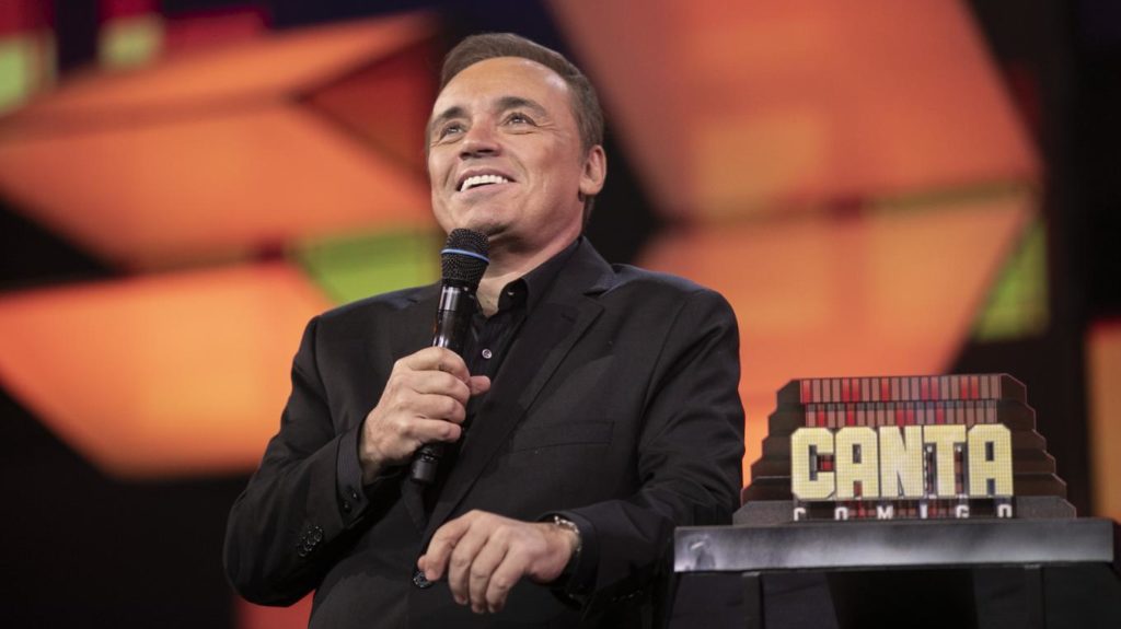 Gugu no último episódio do Canta Comigo