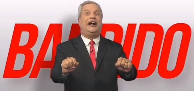 Chamada do Alerta Nacional, com Sikera Jr: novo apresentador da RedeTV! promete esculachar bandidos em rede nacional (Reprodução/RedeTV!)