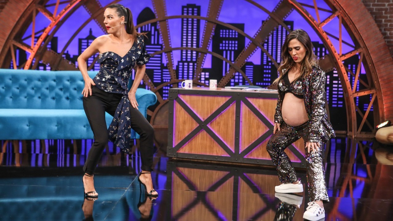 Isis Valverde e Tatá Werneck no Lady Night