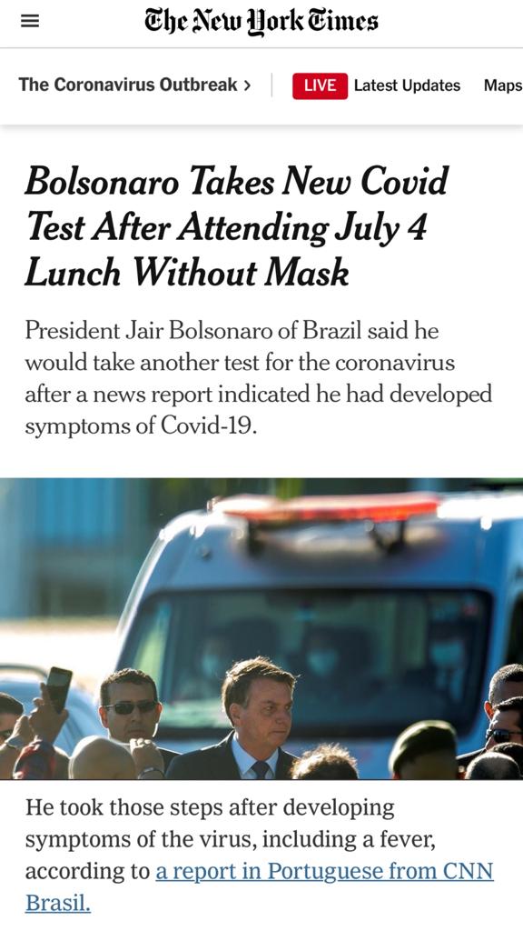 Reportagem do The New York Times