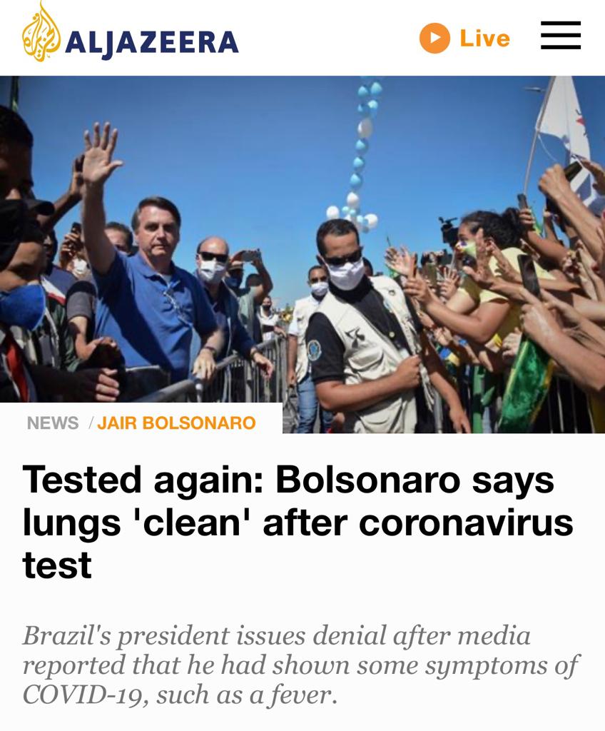 Reportagem do Al Jazeera (Reprodução).