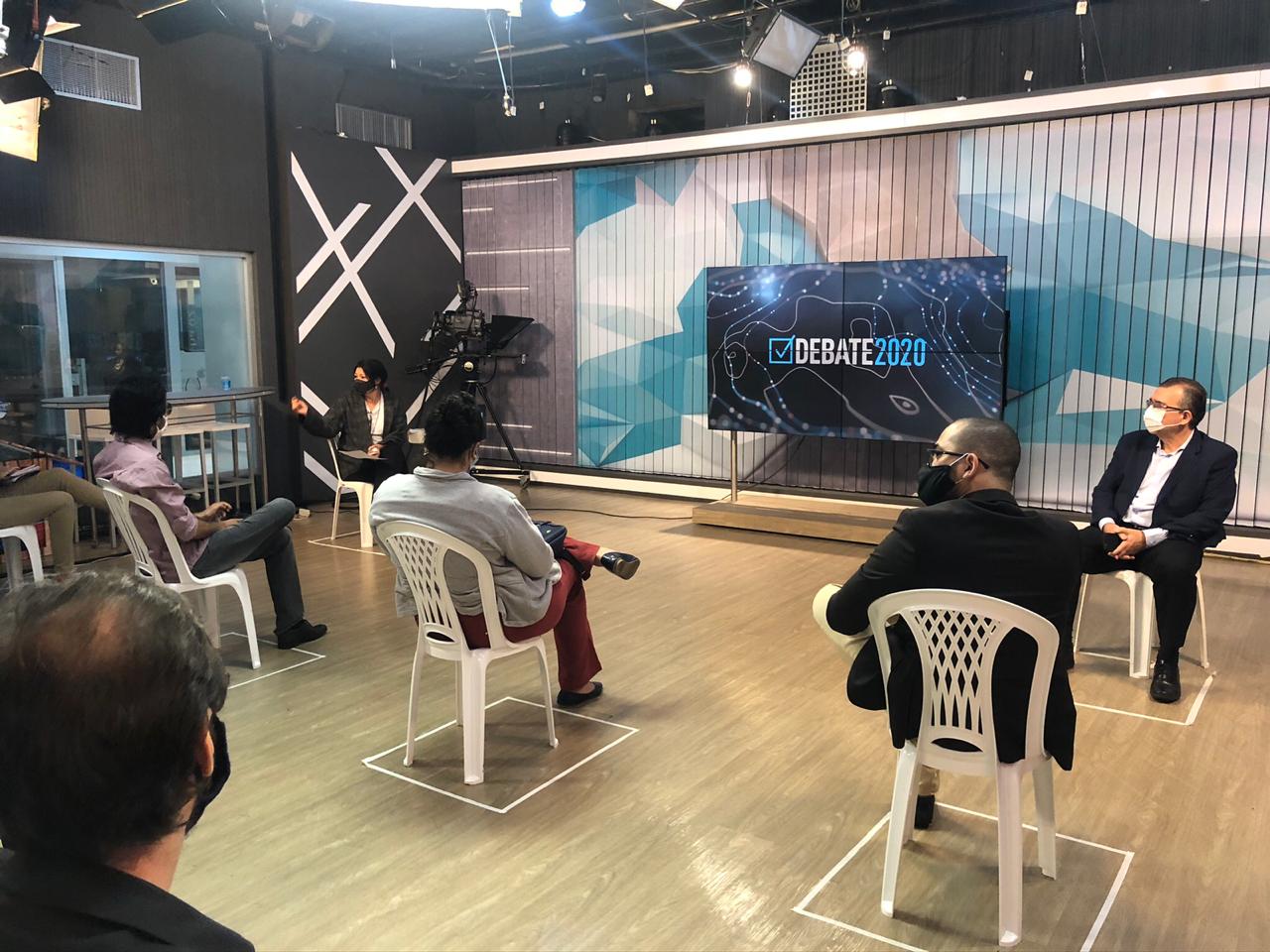 Reunião da Band Bahia para definição de debate eleitoral