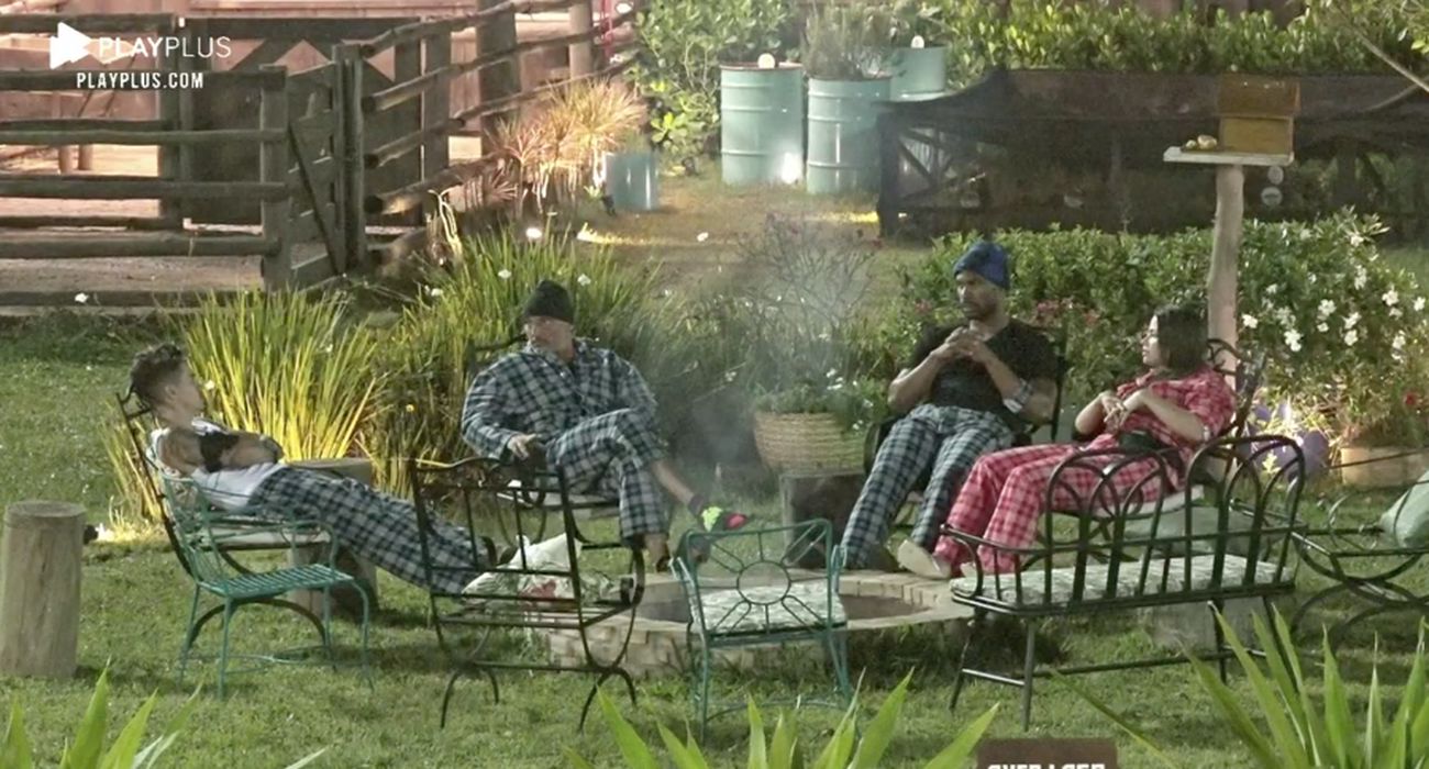 Biel, Juliano, Victória e Rodrigo