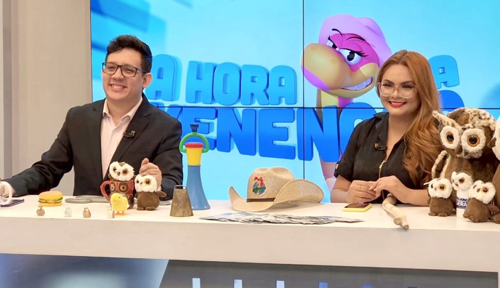 Erlan Bastos e Mayara Lorena comandam a edição cearense de A Hora da Venenosa (Divulgação / TV Cidade Fortaleza)