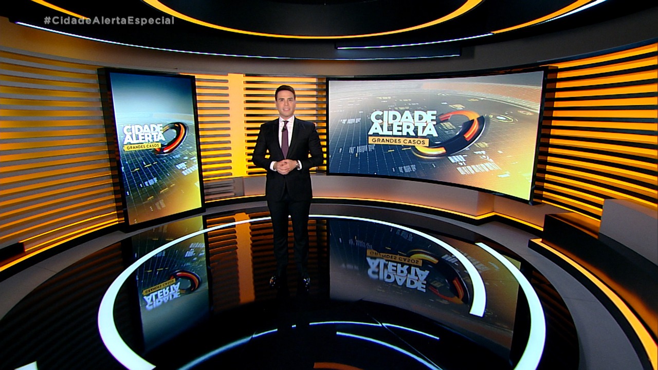 Luiz Bacci apresenta o Cidade Alerta - Grandes Casos (Divulgação / Record TV)