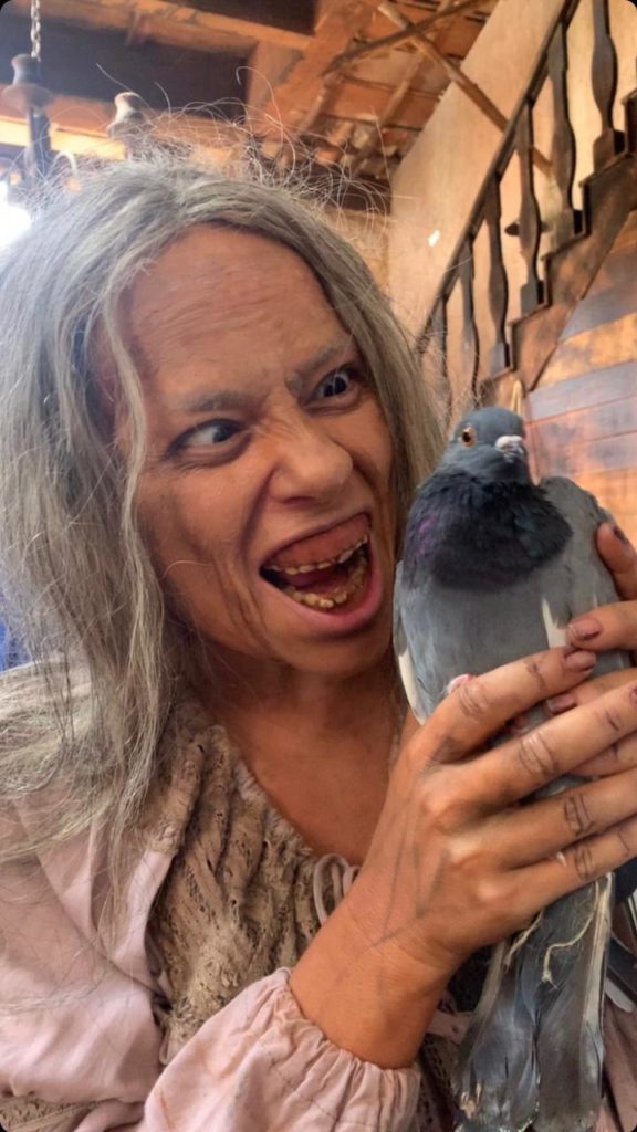 Germana (Vivianne Pasmanter) em Nos Tempos do Imperador