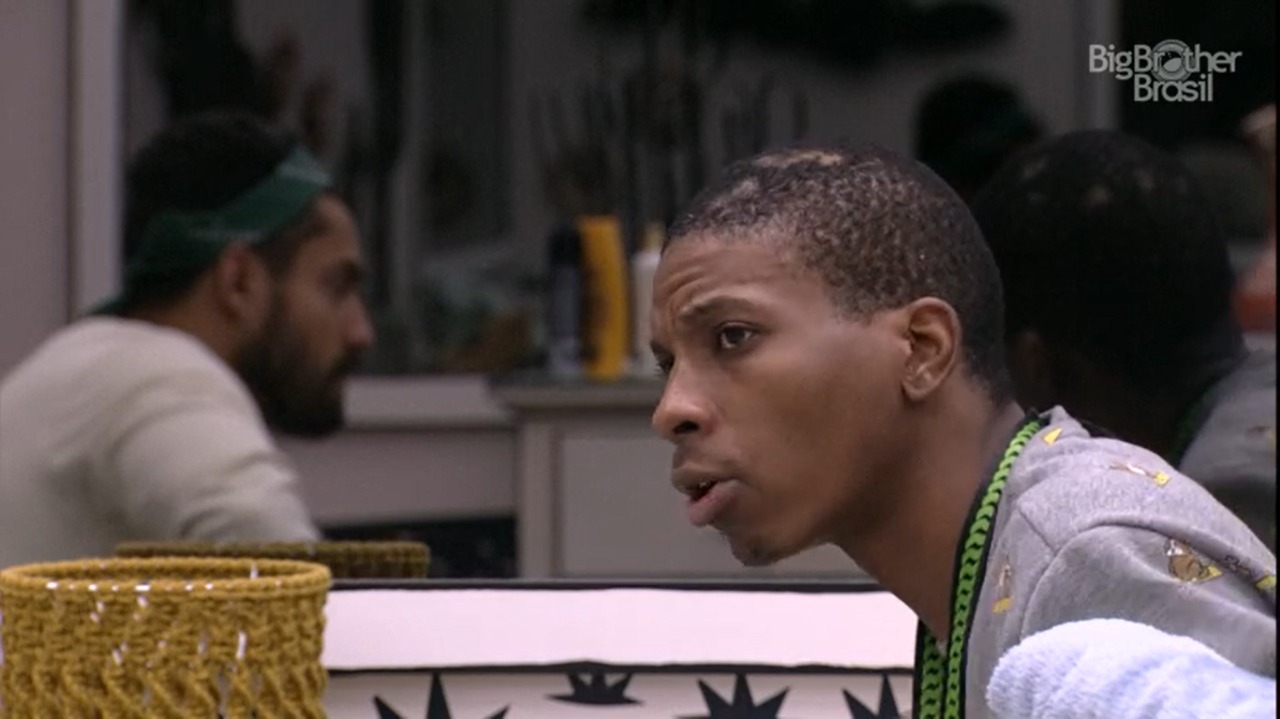 Arcrebiano e Lucas conversam no BBB 21