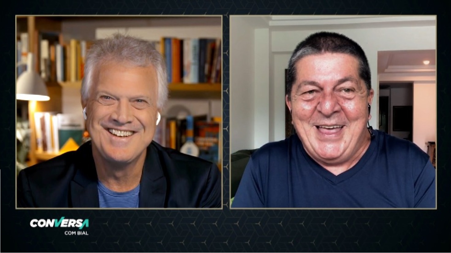 Pedro Bial recebe Stepan Nercessian no Conversa com Bial (Divulgação / Gshow)