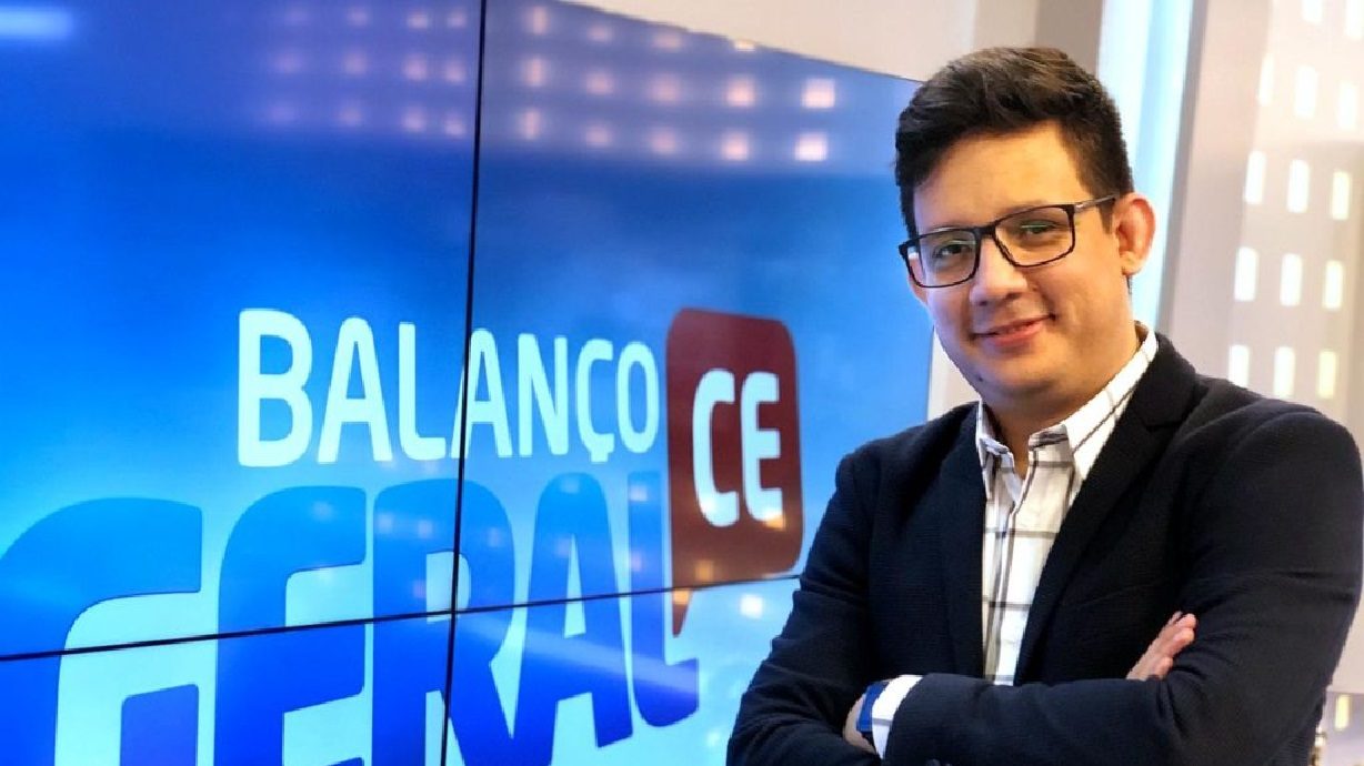 Erlan Bastos no Balanço Geral CE (Divulgação/TV Cidade Fortaleza)