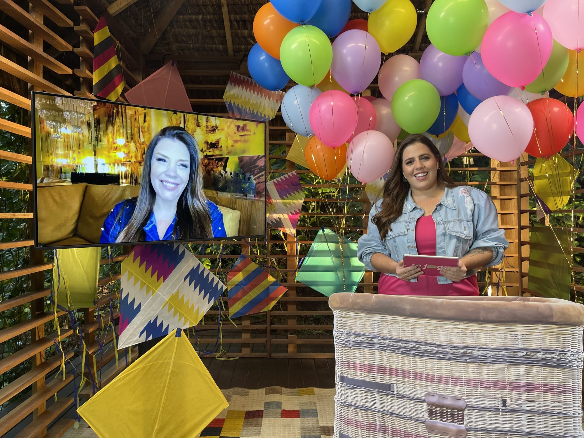 Simony com Tati Machado no Se Joga