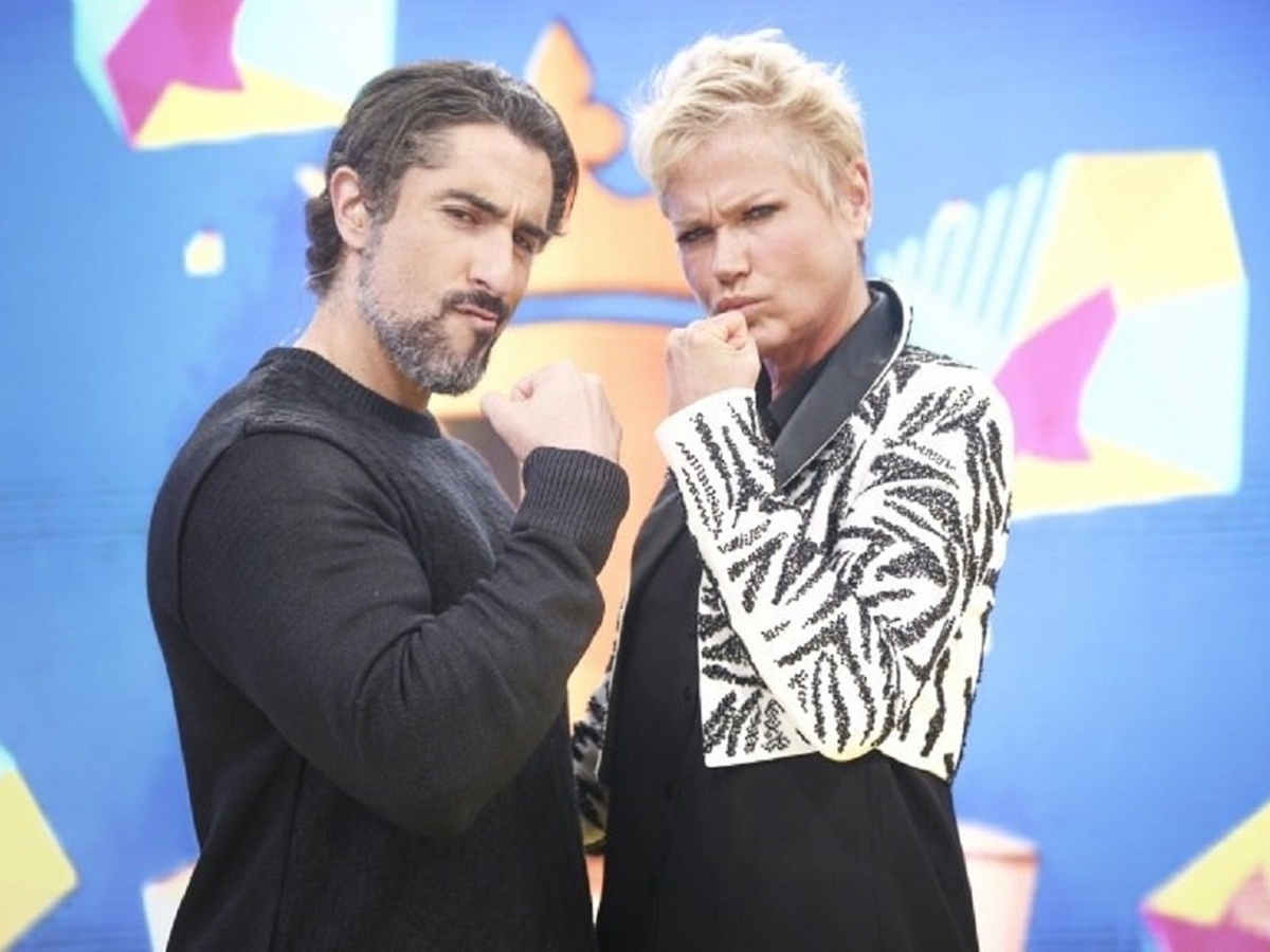 Marcos Mion e Xuxa Meneghel