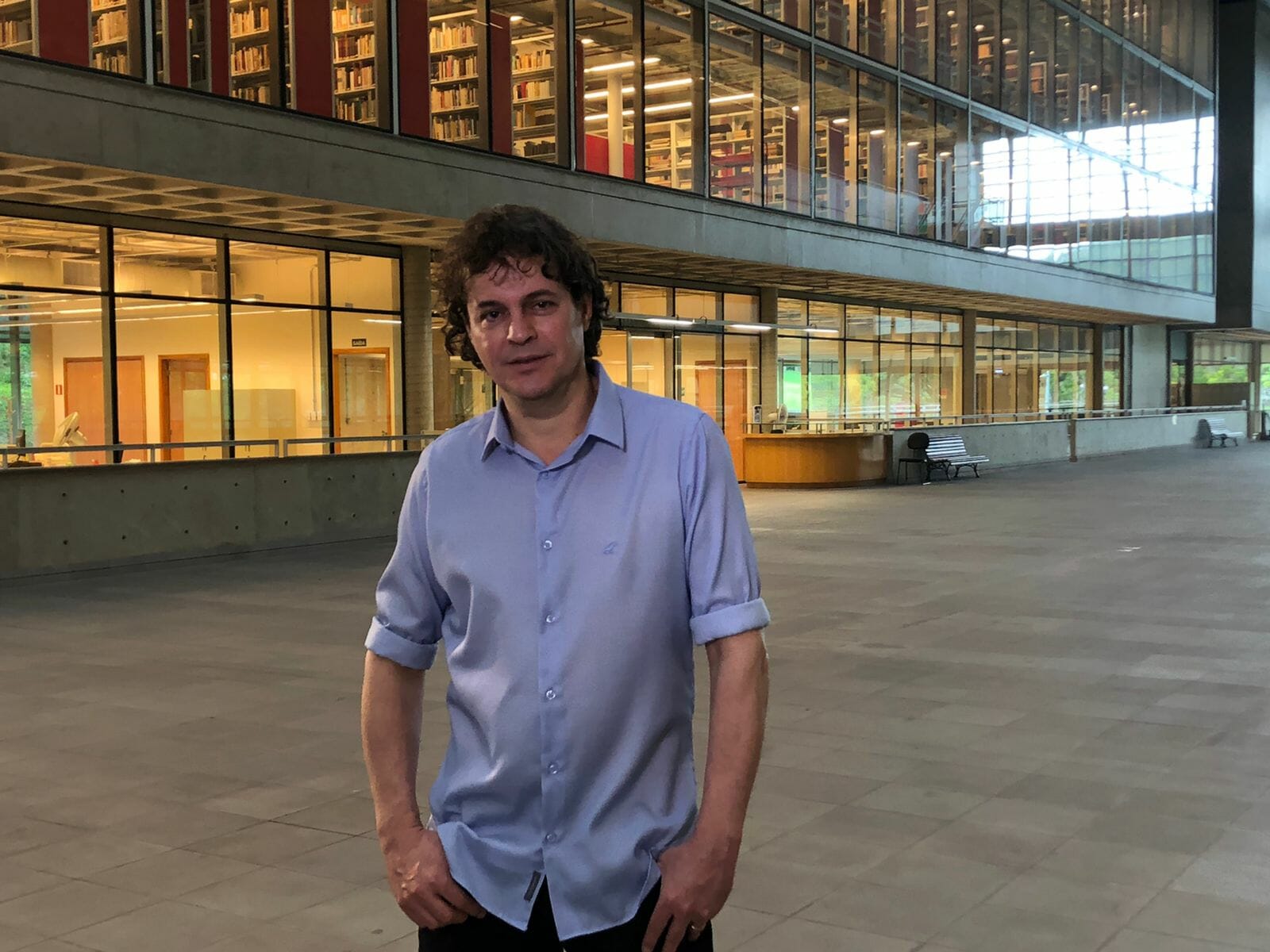 O crítico literário e apresentador Manuel da Costa Pinto
