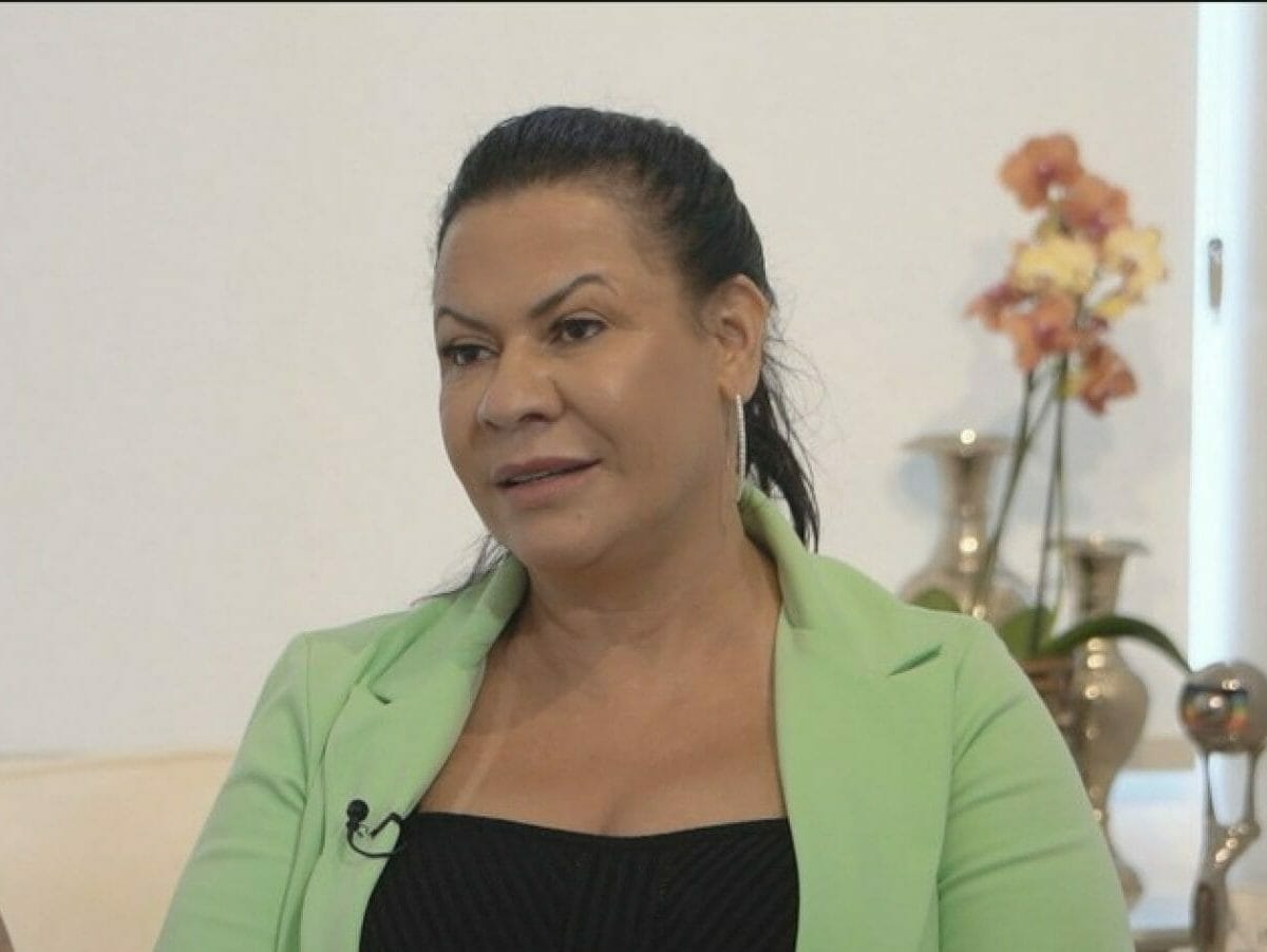 Ruth Moreira no Fantástico (Reprodução/Globo)