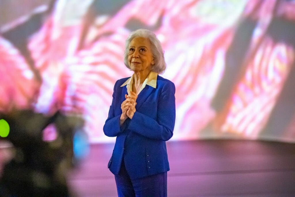 Fernanda Montenegro no especial ’70 Anos Esta Noite’ (Divulgação/TV Globo)