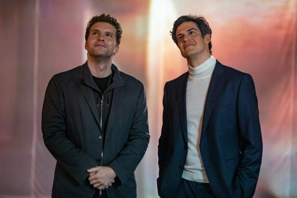 Thiago Fragoso e Mateus Solano relembram os momentos marcantes de Felix e Carneirinho de Amor &agrave; Vida (Cr&eacute;dito: Globo/Paulo Belote)