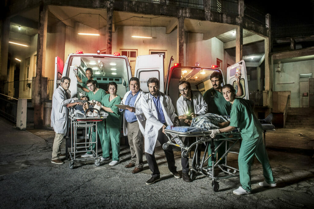 Equipe médica de Sob Pressão (Divulgação)