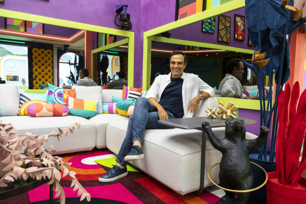 Tadeu Schimidt na casa BBB 22 (Divulga&ccedil;&atilde;o)