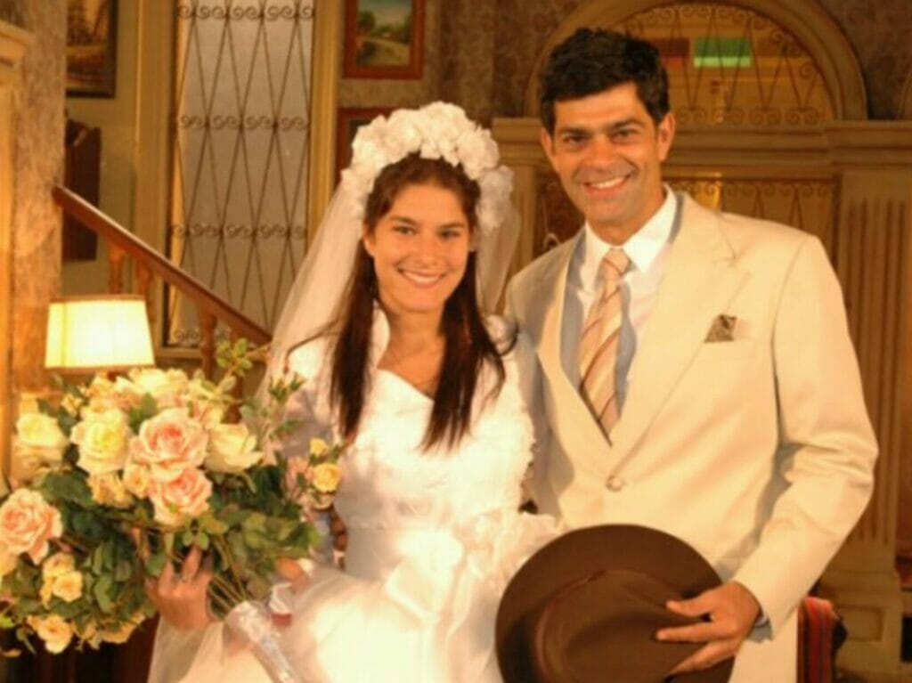 Priscila Fantin e Eduardo Moscóvis em Alma Gêmea