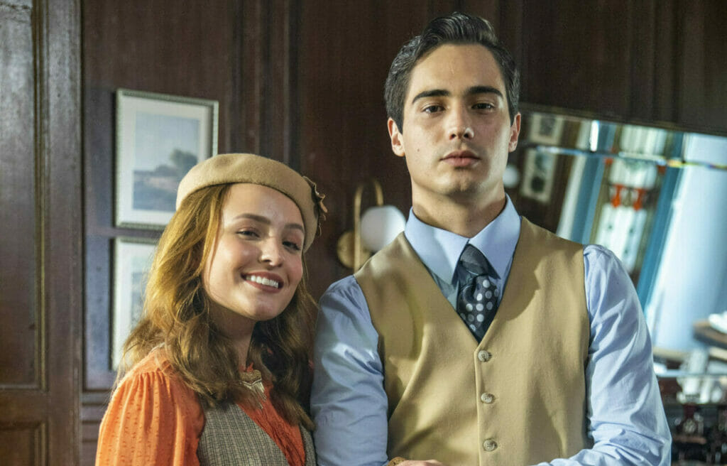 Isadora (Larissa Manoela) e Joaquim (Danilo Mesquita) de Além da Ilusão (Divulgação)