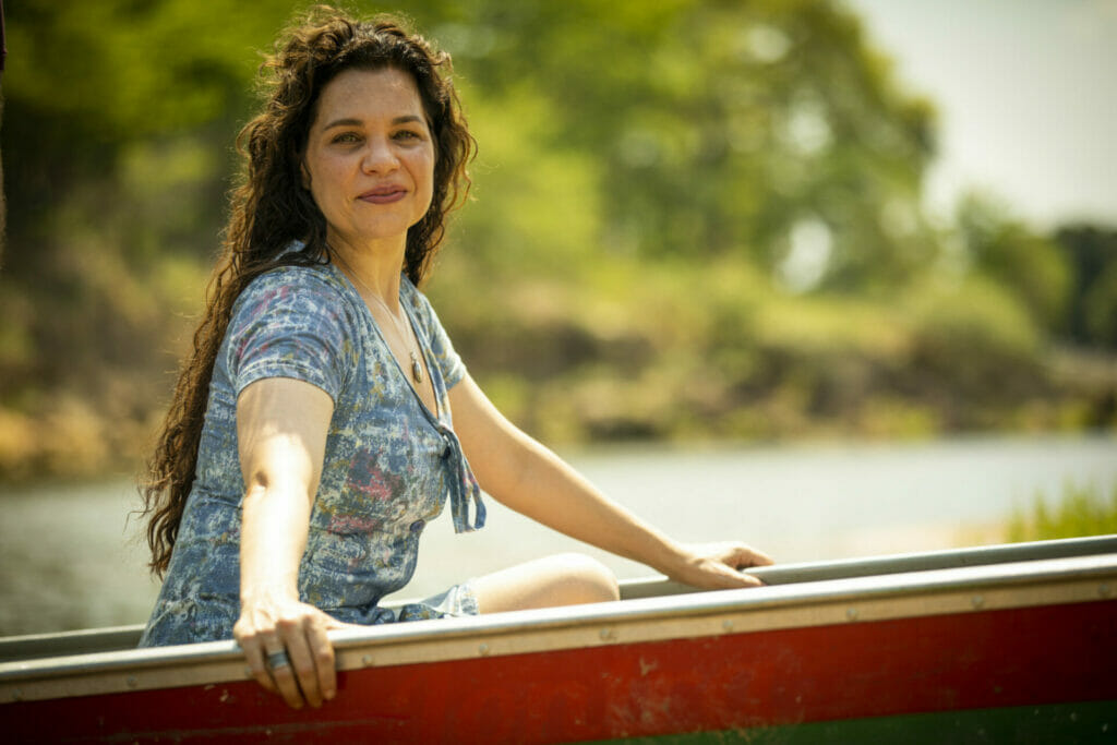 Maria Bruaca (Isabel Teixeira) de Pantanal