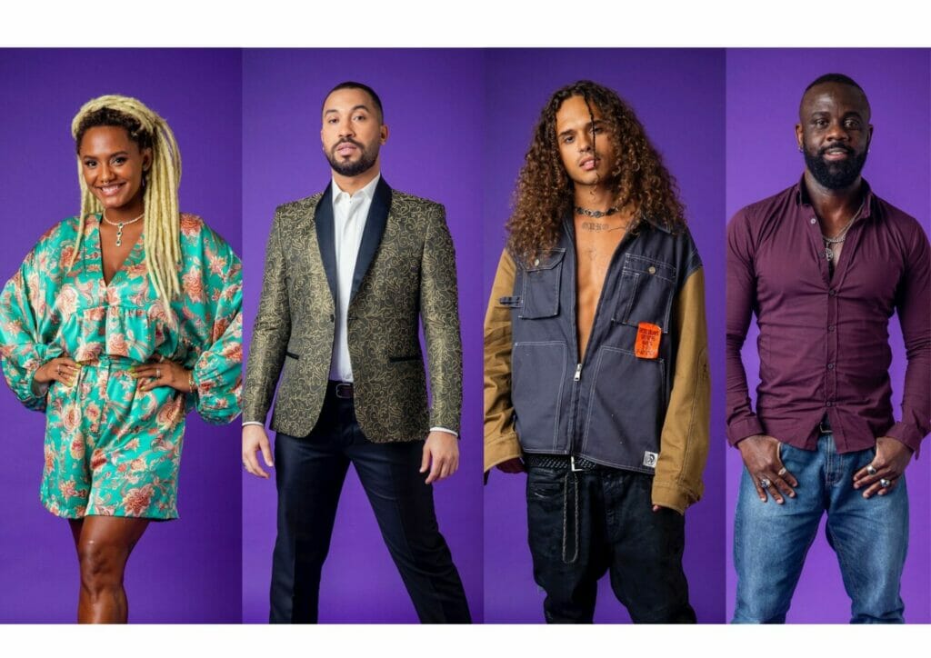 Jéssica Ellen, Gil do Vigor, Vitão e Sergio Menezes participam da primeira eliminatória da Dança dos Famosos