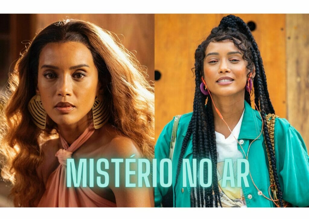 Clarice e Anita s&atilde;o interpretadas por Ta&iacute;s Araujo em Cara e Coragem