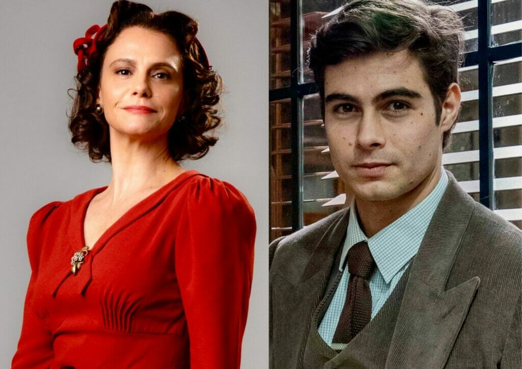 Violeta (Manu Galli) e Davi (Rafa Vitti) em Além da Ilusão