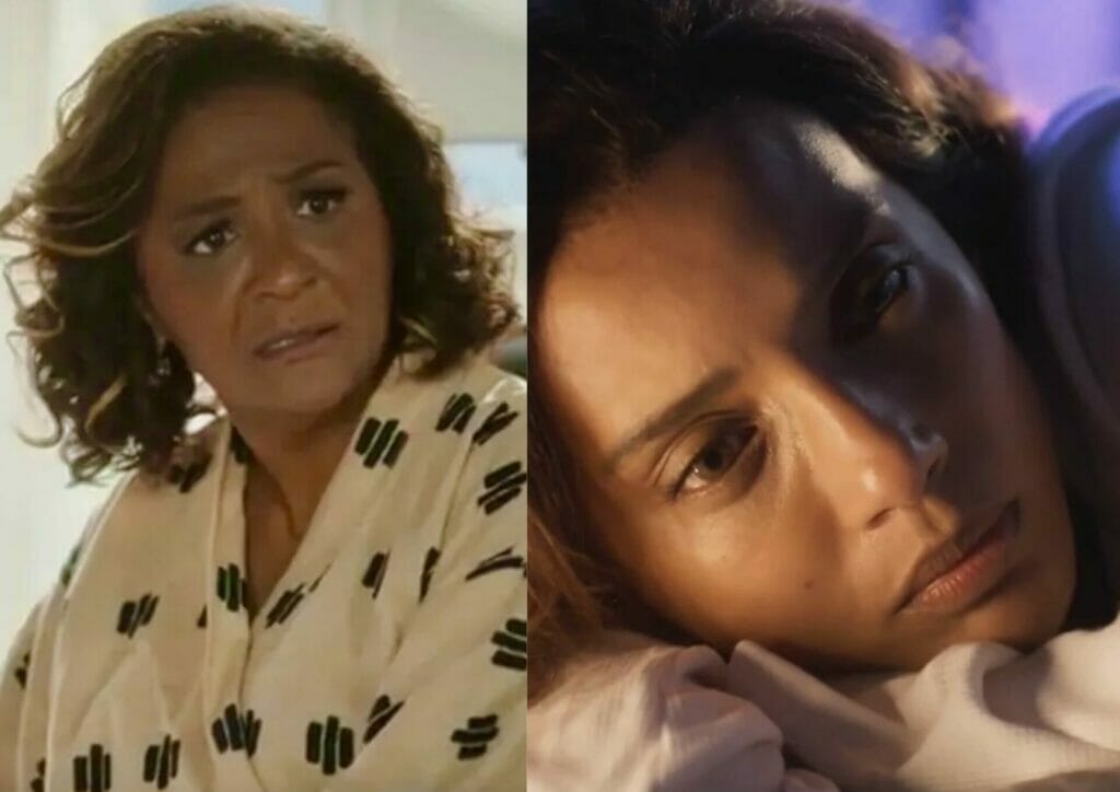 Martha (Cláudia Di Moura) e Clarice (Taís Araújo) em Cara e Coragem