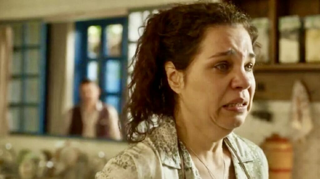Maria Bruaca (Isabel Teixeira) na novela Pantanal