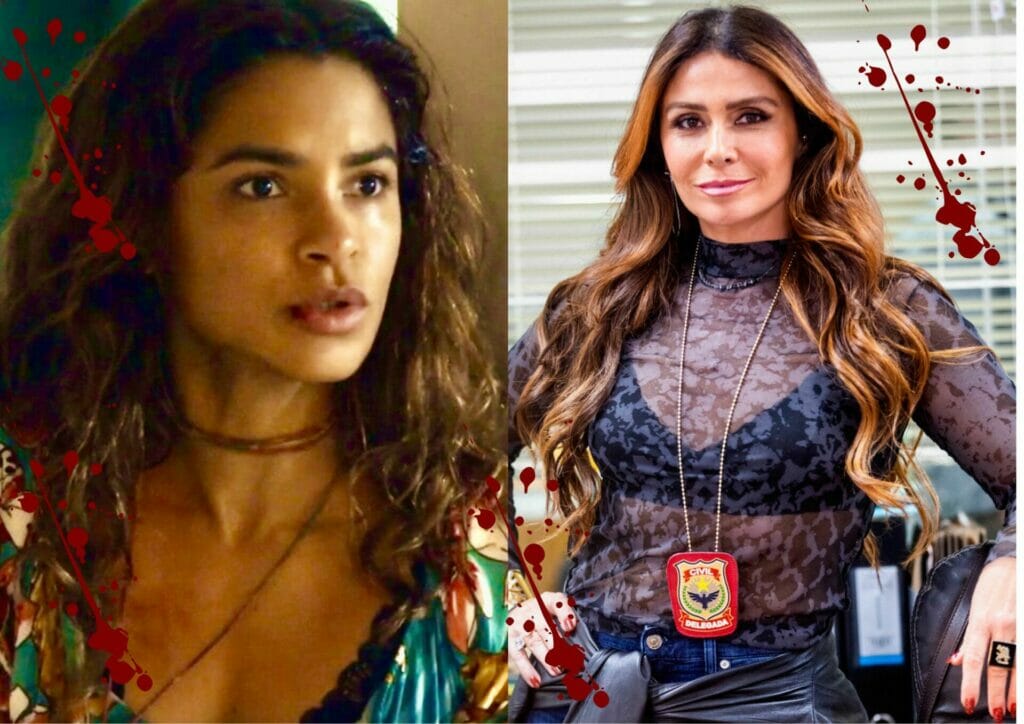 Brisa (Lucy Alves) e Hel&ocirc; (Giovanna Antonelli) em Travessia