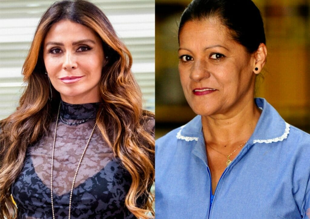 Helô (Giovanna Antonelli) e Creusa (Luci Pereira) em Travessia